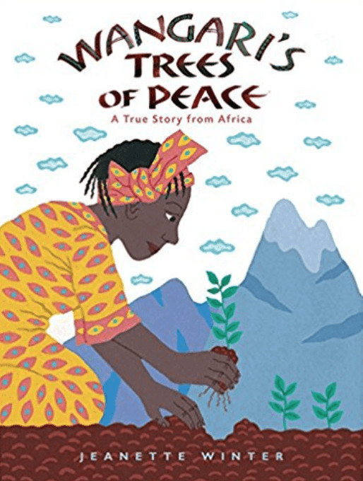 A close up of a book cover