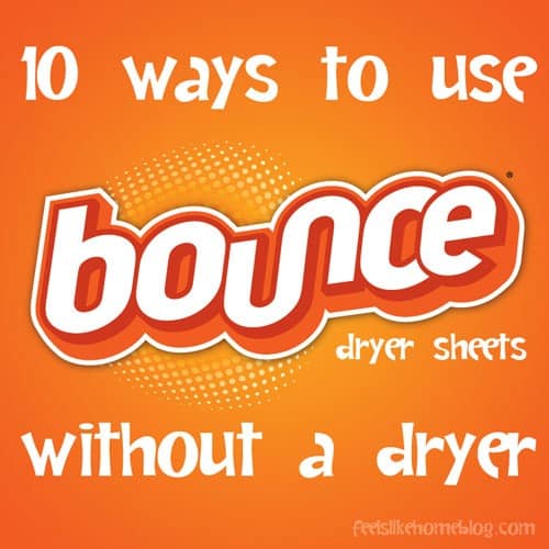 10 Ways to Use Bounce Dryer Sheets (Without a Dryer)