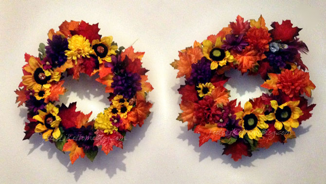 Autumn Wreath Craft for Kids