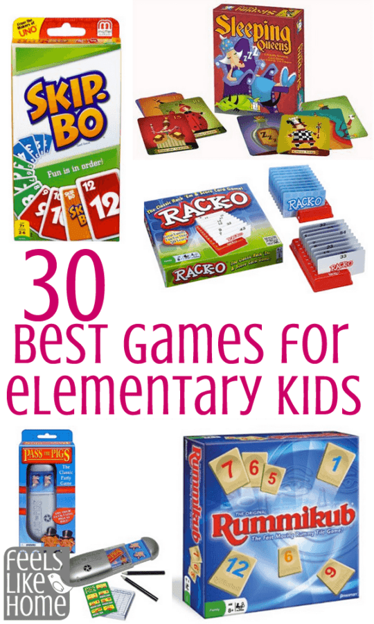 The Best Games for Elementary School Kids - Feels Like Home™