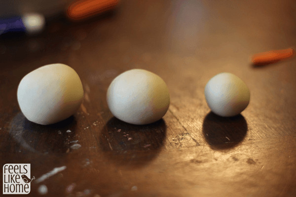 A close up of marzipan balls