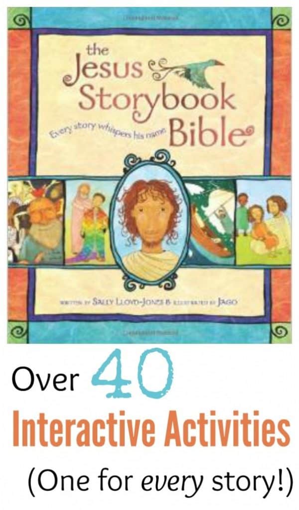Jesus Storybook Bible activities