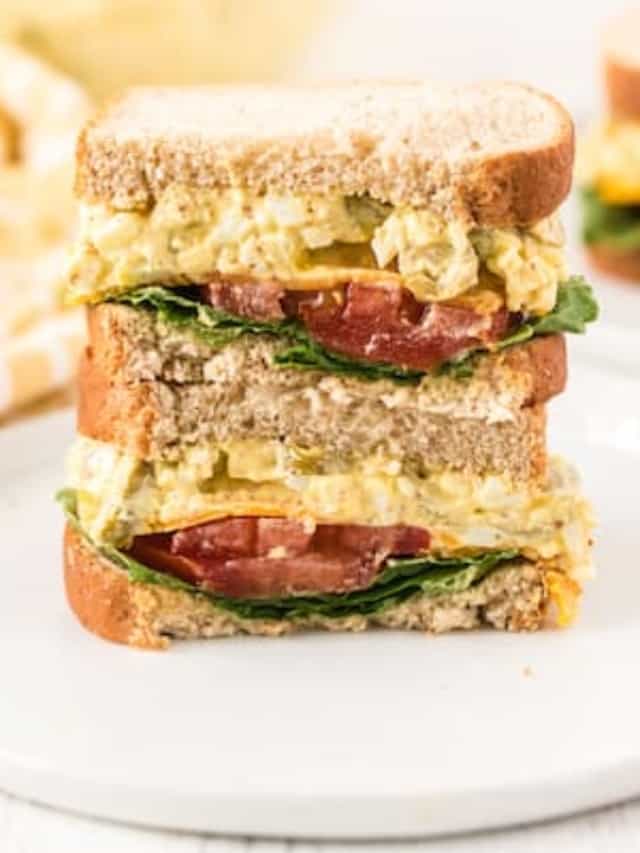 EGG AND OLIVE SALAD SANDWICH RECIPE STORY - Feels Like Home™