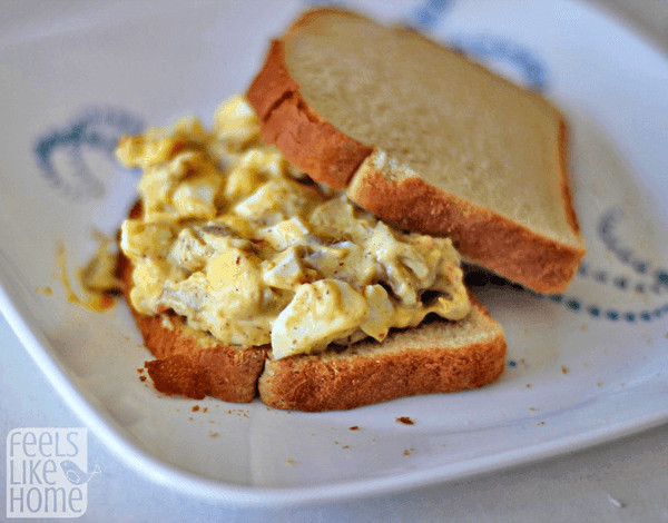Egg and Olive Salad Sandwich Recipe | Feels Like Home™