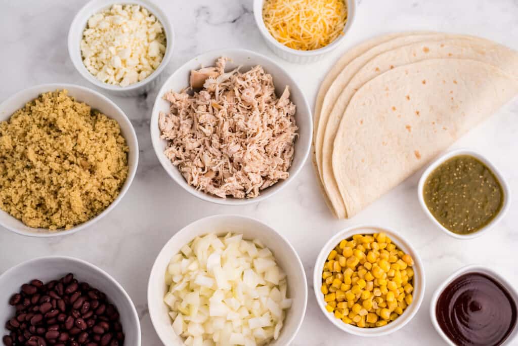 chicken burrito ingredients