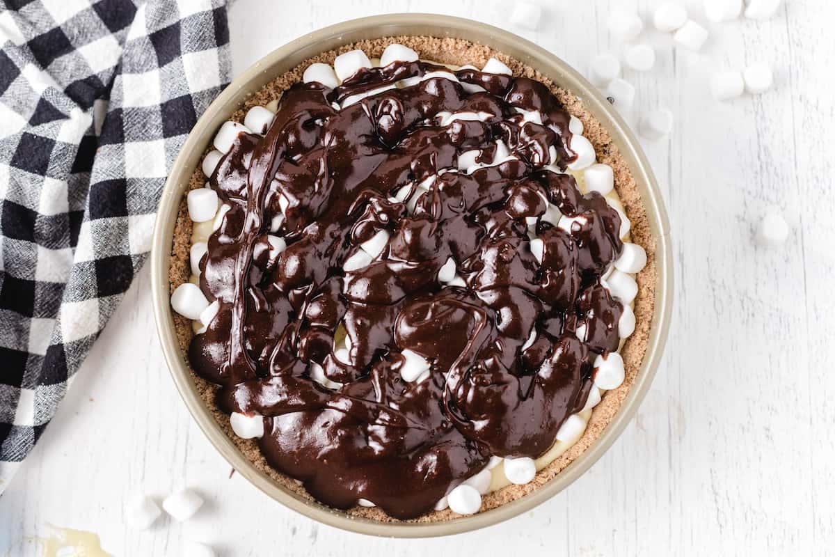 add another layer of hot fudge