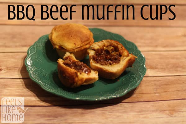 I would have never thought of this, but it is amazing! A sweet and savory BBQ beef mixture tucked inside Grands! flaky biscuits! You will love them!
