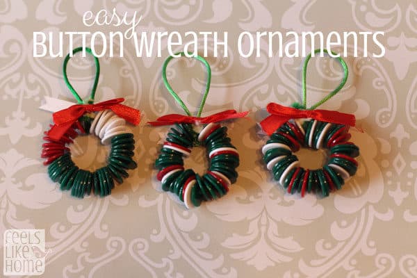 Wreath Christmas ornaments