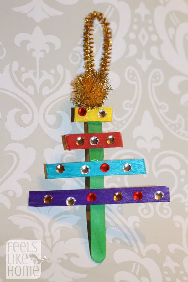 christmas-tree-crafts-for-preschoolers-popsicle-sticks-gems