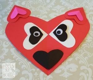 Valentine's Day Heart Animal Crafts for Kids - Feels Like Home™