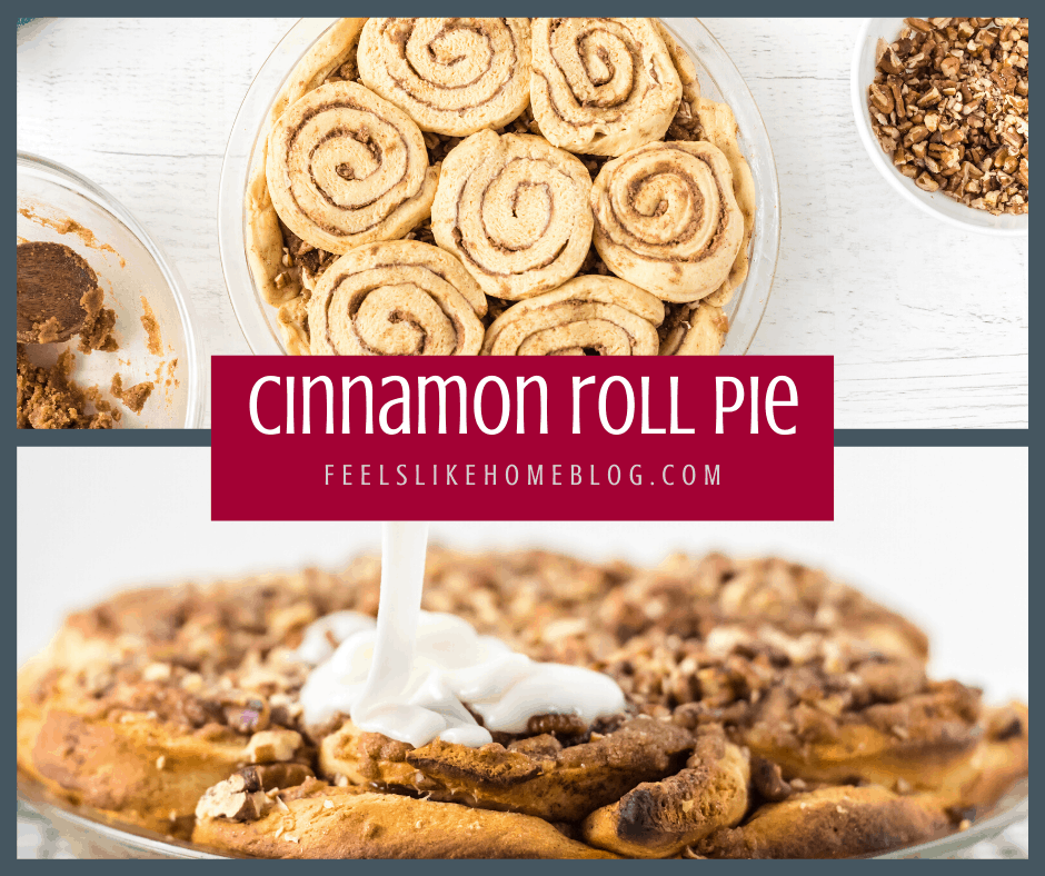 Pie Iron Cinnamon Roll