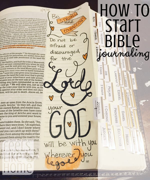 Bible journaling for beginners