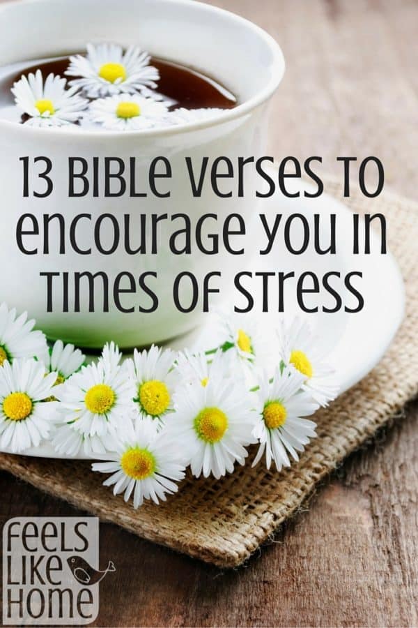 bible verses about stress