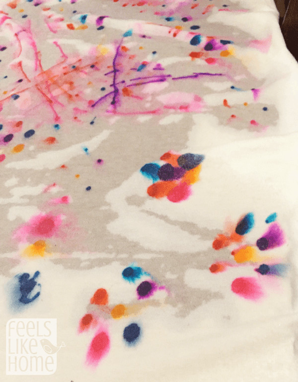 TShirt Chromatography Art & Science Experiment for Kids