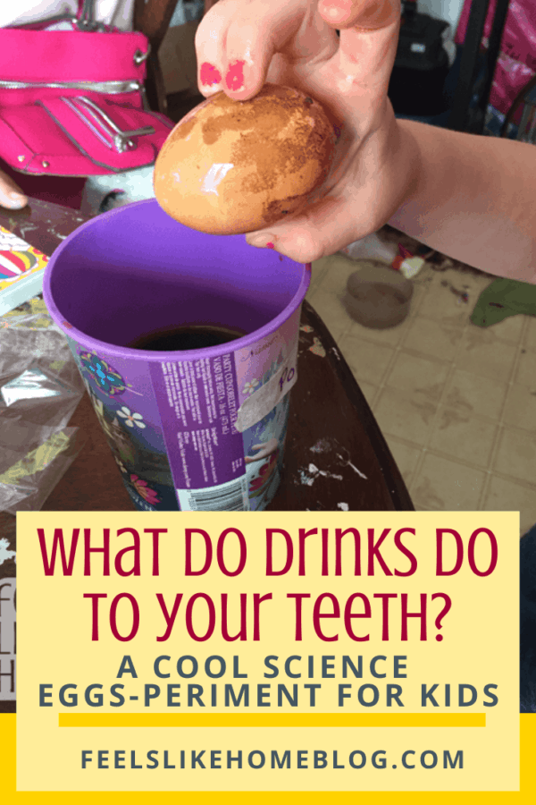 What Do Sugary Drinks Do to Your Teeth? Kids Science Experiment