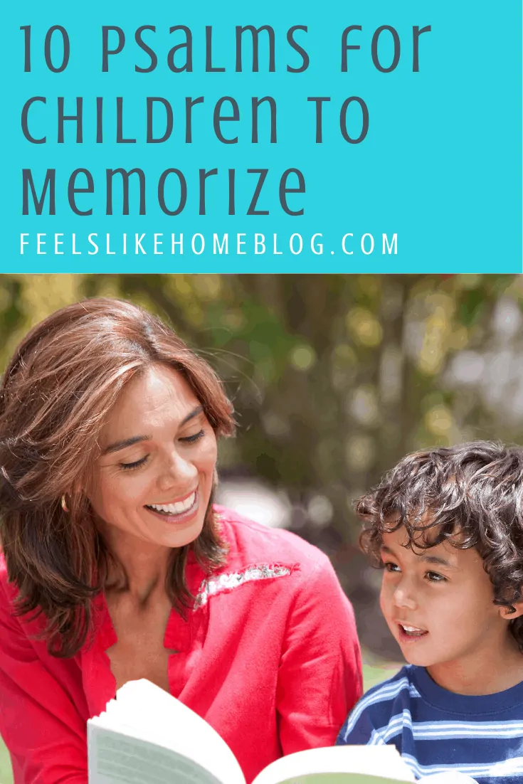 10 Psalms for Children to Memorize