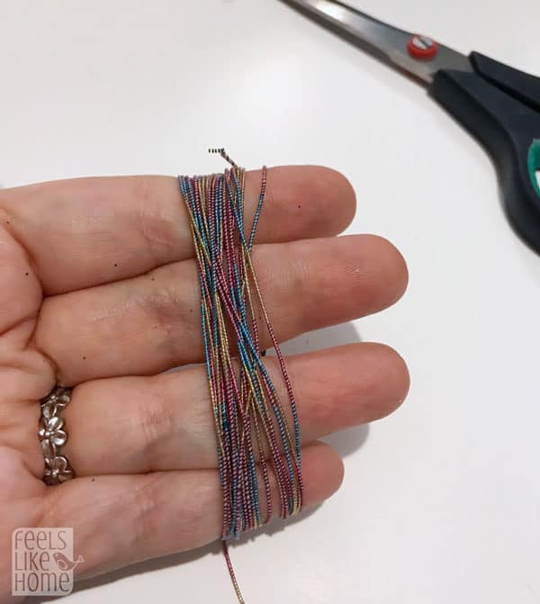 Wrap string around your fingers