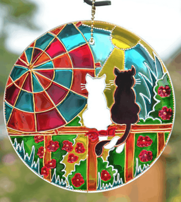 cat suncatcher