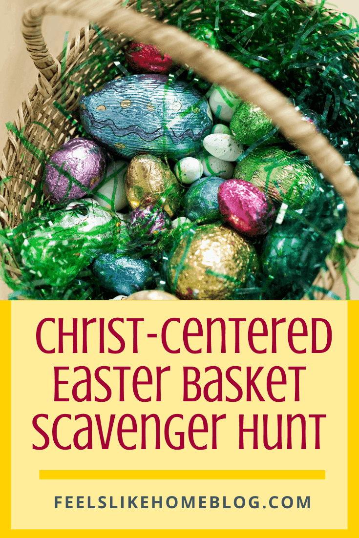 Free Printable Christ-Centered Easter Basket Scavenger Hunt