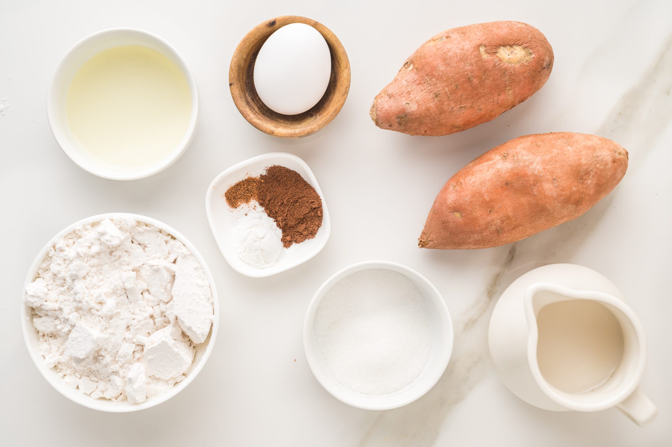 Sweet potato pancake recipe ingredients