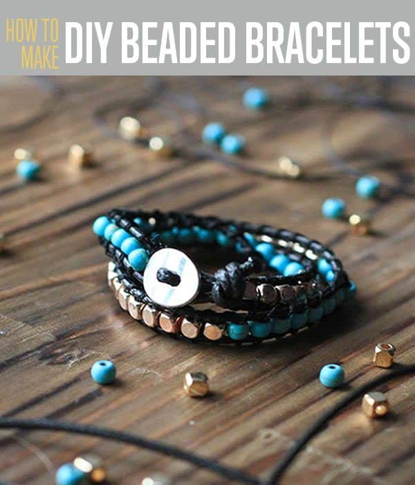 handmade beaded bracelet