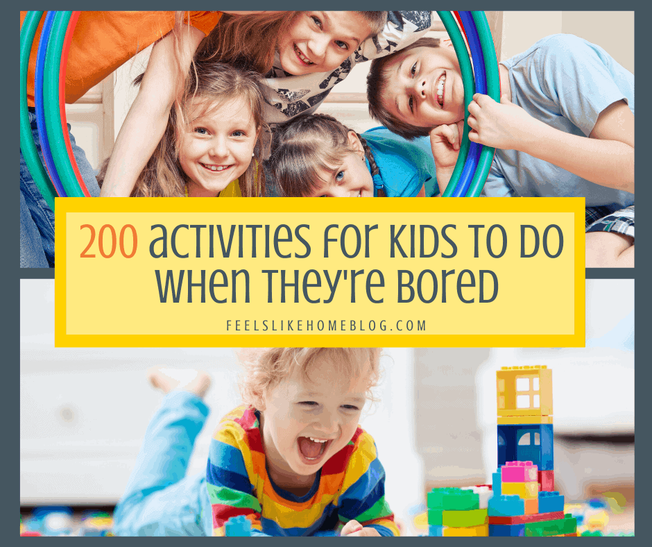 200 Fun Things For Kids To Do When They re Bored Free Printable