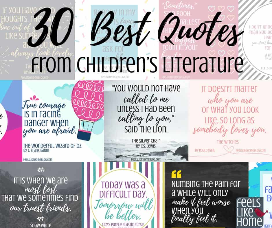 30 Best  Quotes  From Our Favorite Children s  Books Feels 