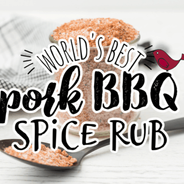 The best pork BBQ spice rub in a jar