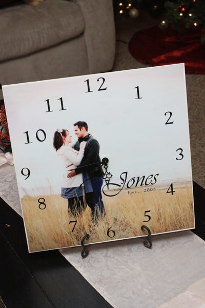 personalized clock