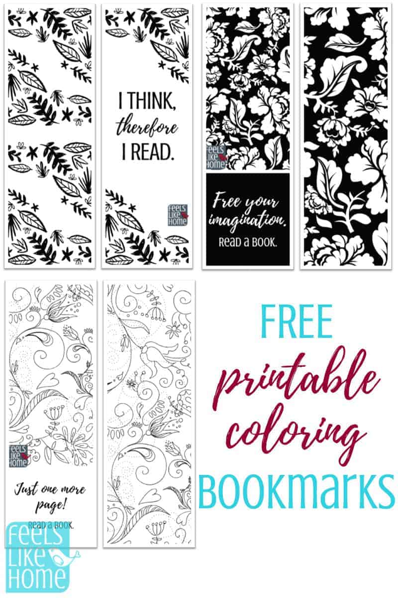 free printable bookmarks with quotes to color high resolution printable