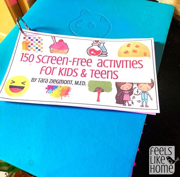 The ultimate list of screen-free activities for kids and teens - These are the best things to do when you're bored during the summer, on weekends, or anytime. Fun, simple, and easy play ideas for parents, children, and students. Great for rainy days, outside days, learning, eating, getting active, and more. Perfect for at home but could be adapted for school.