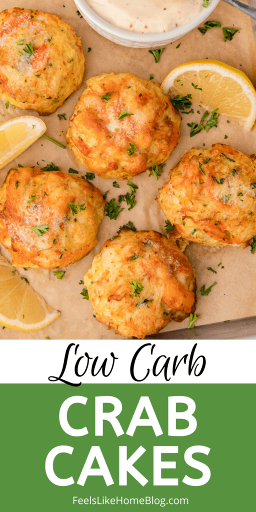 Maryland Crab Cakes with No Filler - Low Carb & Bariatric Friendly Recipe
