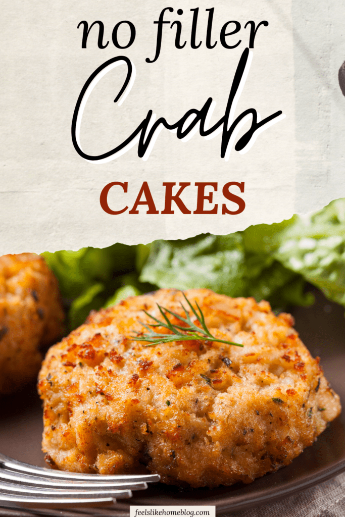 Maryland Crab Cakes with No Filler - Low Carb & Bariatric Friendly Recipe
