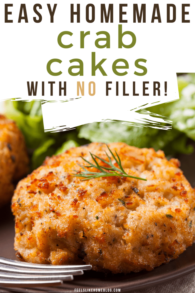 Maryland Crab Cakes with No Filler - Low Carb & Bariatric Friendly Recipe
