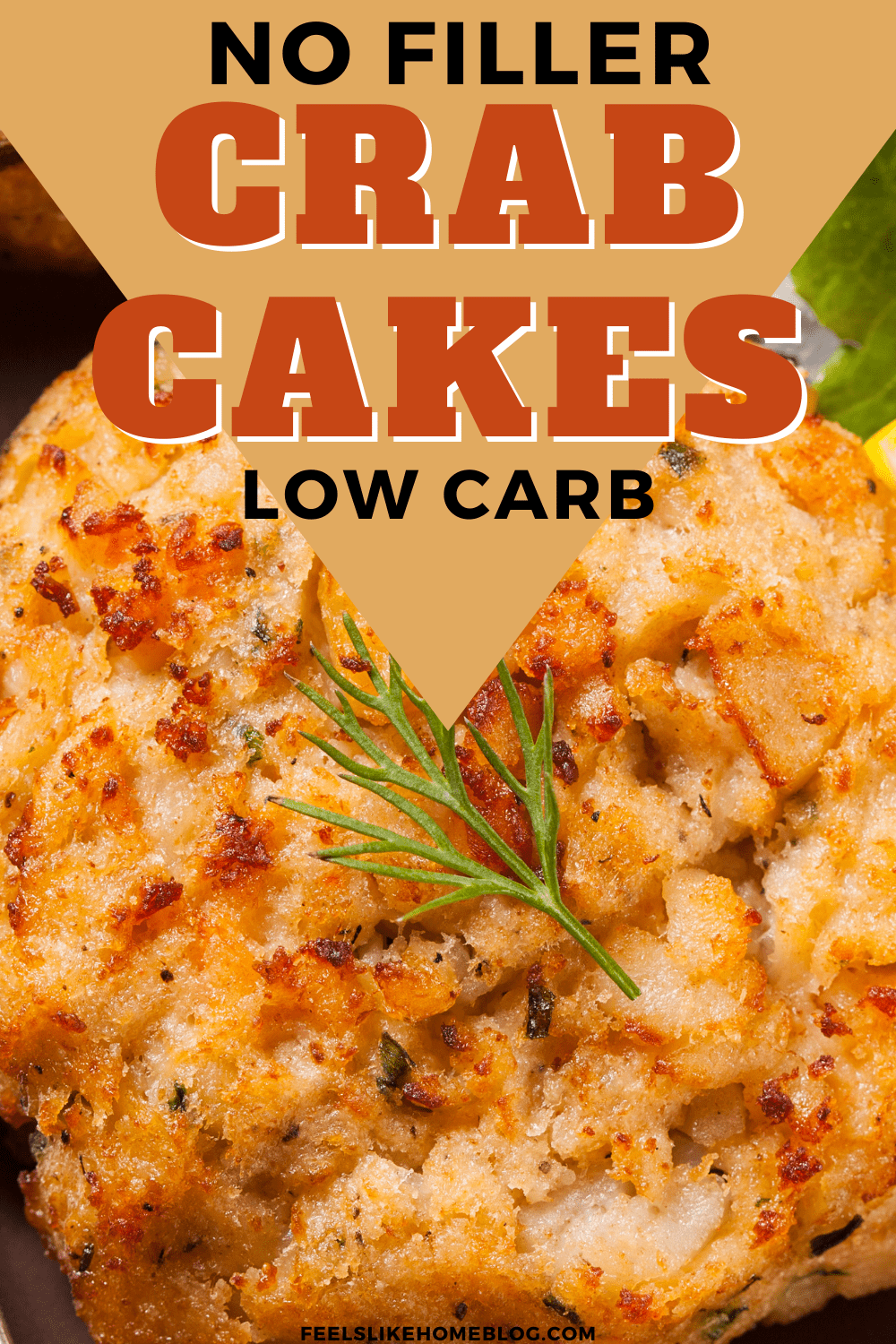 Maryland Crab Cakes with No Filler - Low Carb & Bariatric Friendly Recipe