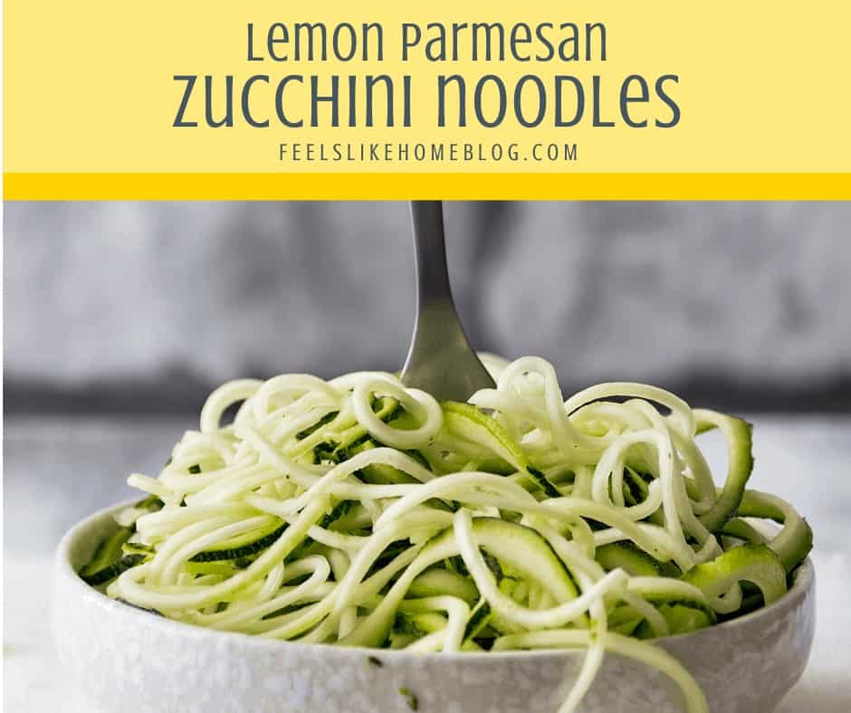 How to Cook Zucchini Noodles (step by step photos