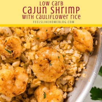 cajun shrimp in a skillet