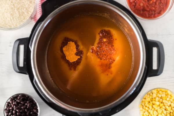 chicken in the Instant Pot