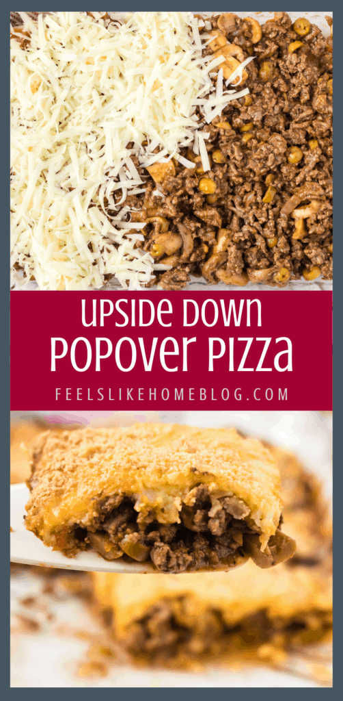 Upside Down Pizza Casserole The Best Popover Pizza Recipe