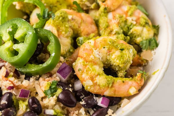 cilantro lime marinated shrimp