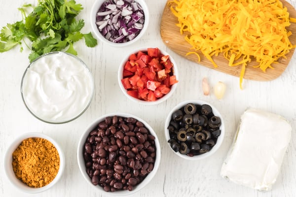 taco dip ingredients