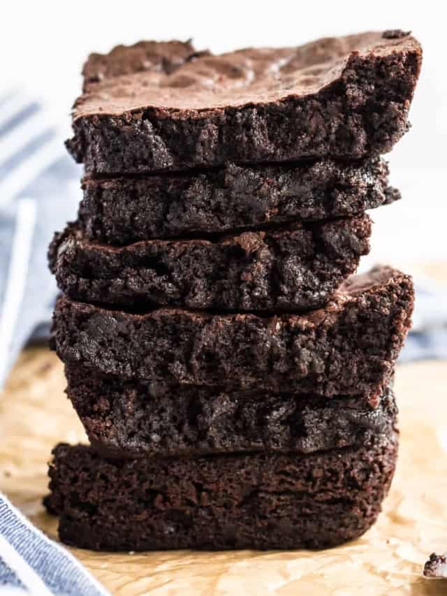 THE BEST FUDGY COCOA POWDER BROWNIES STORY