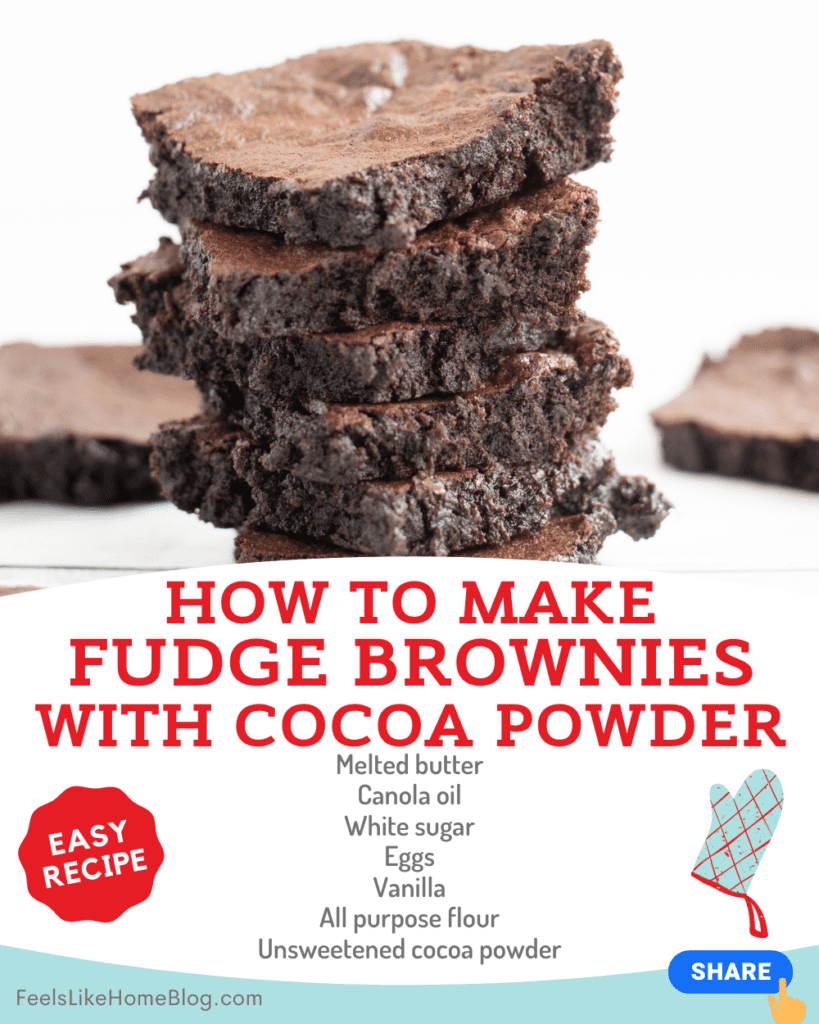 Easy Brownie Recipe From Scratch With Cocoa Powder Vaughn Whook1948