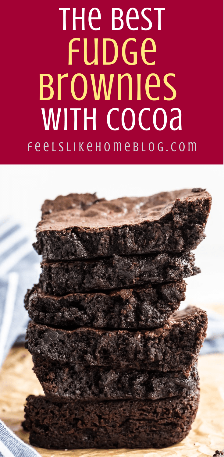 The Best Cocoa Powder Brownie Recipe
