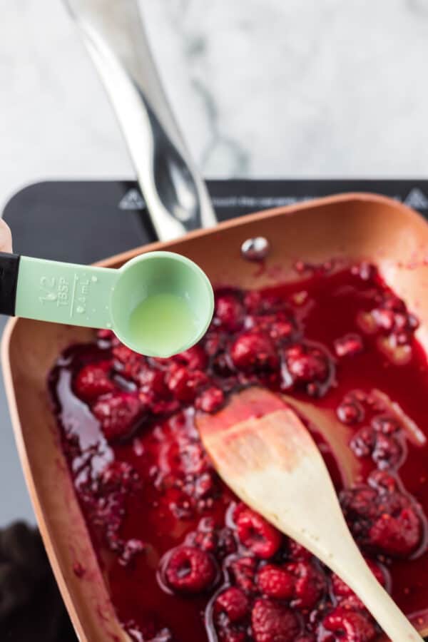 Fresh Raspberry Sauce for Cheesecake, Ice Cream, or Shortcake