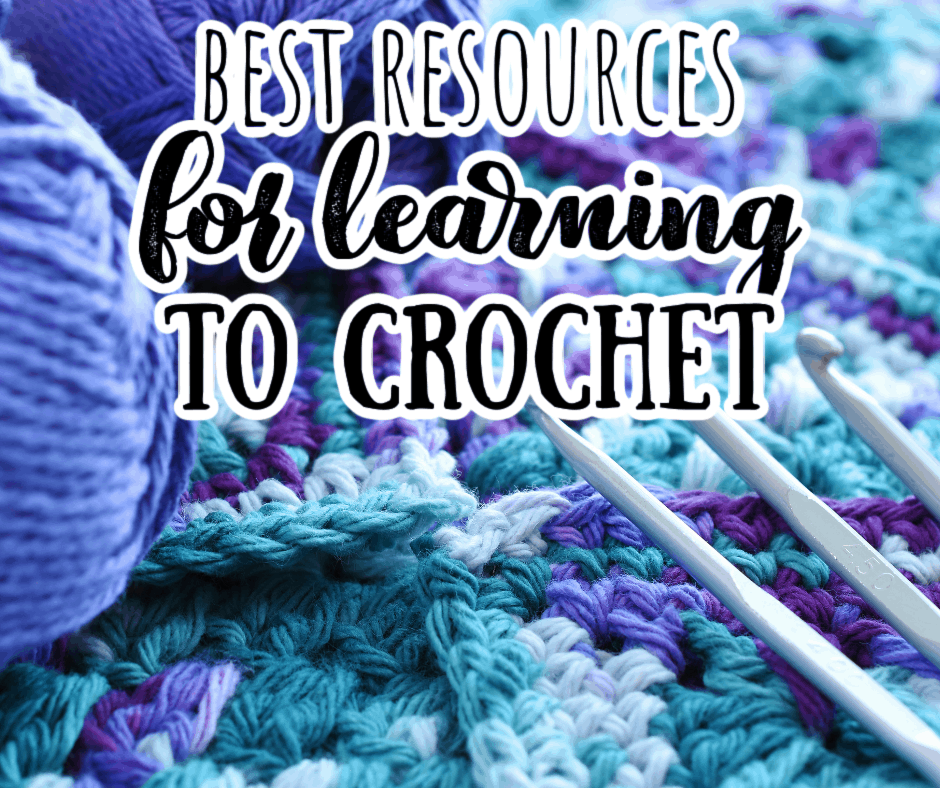 a beautiful blanket with crochet hooks