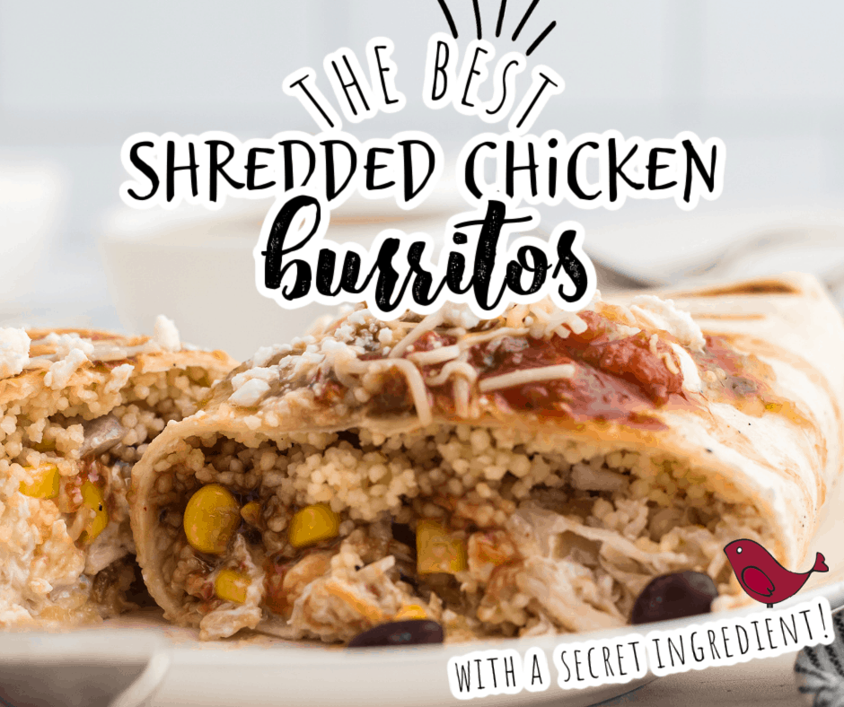 Air fryer burrito-stuffed chicken recipe