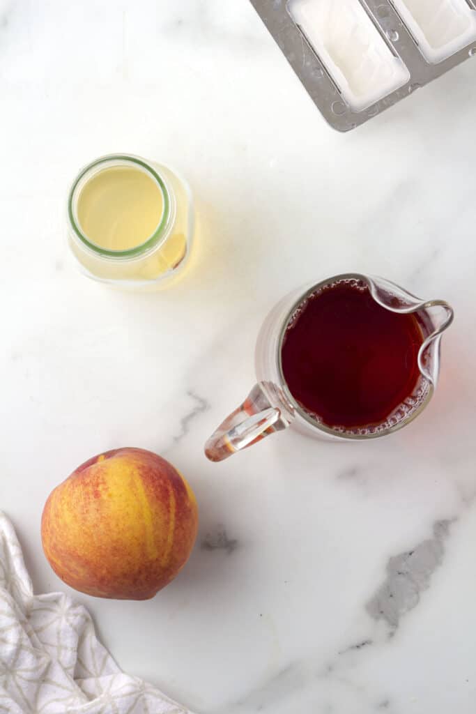 peach iced tea popsicle ingredients