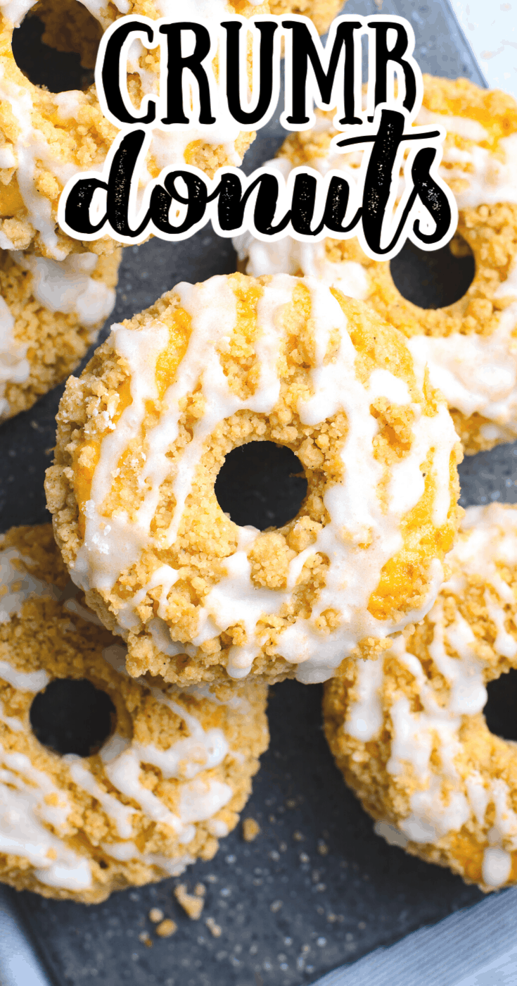 How to Make Baked Coffee Cake Crumb Donuts - Feels Like Home™