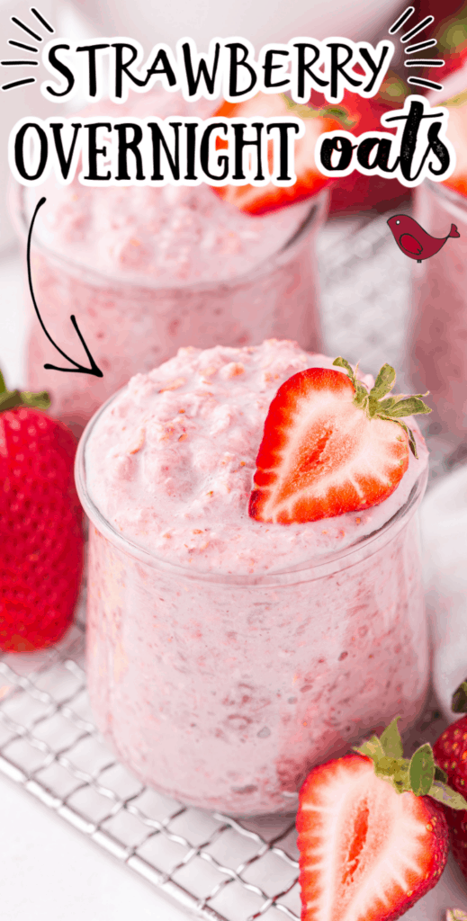 How to Make Strawberry Overnight Oats - Feels Like Home™